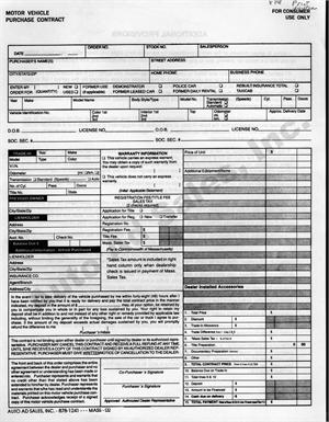 Motor vehicle department ct forms